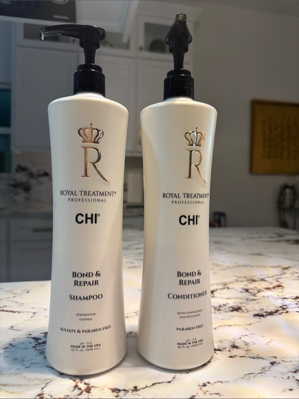 CHI Royal Treatment Bond & Repair Shampoo - White